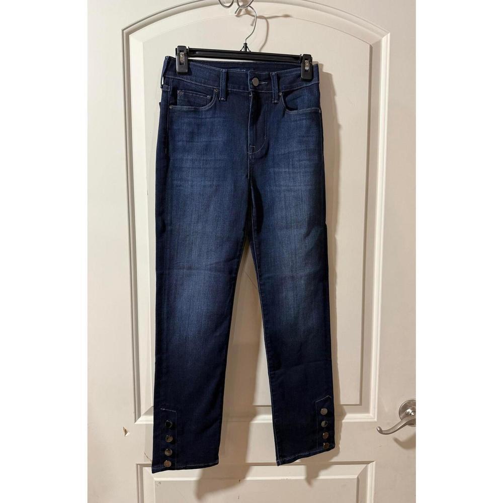 Fidelity Women's Blue Button Jeans 27
